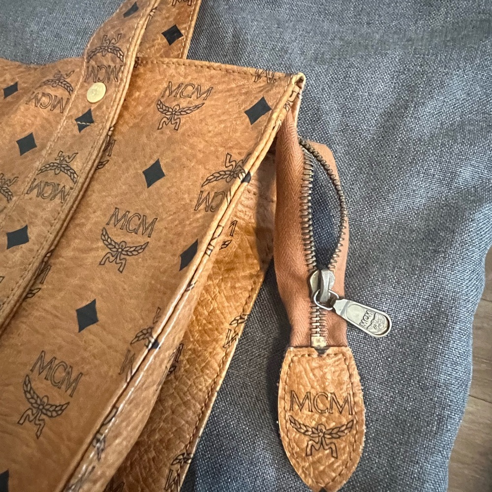 MCM Cognac Tote Bag - Picture 6 of 12